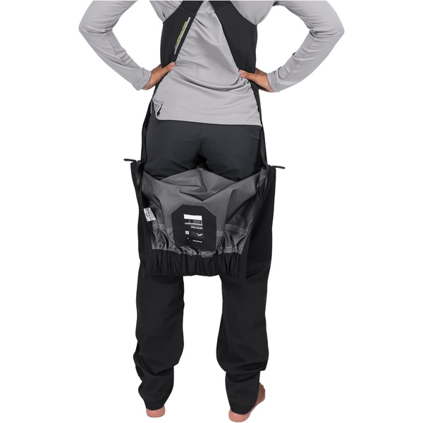 2026 Zhik Womens OFS700 Sailing Salopettes SAL-0700-W-BLK - Black